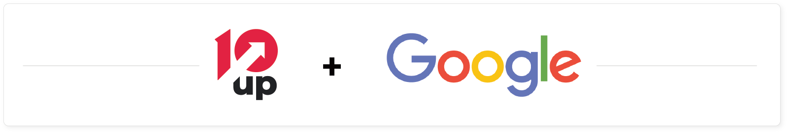 10up and Google Partnership